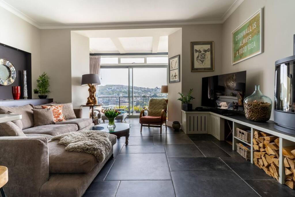 Marners Rock No 3 Apartment Fowey Ngoại thất bức ảnh