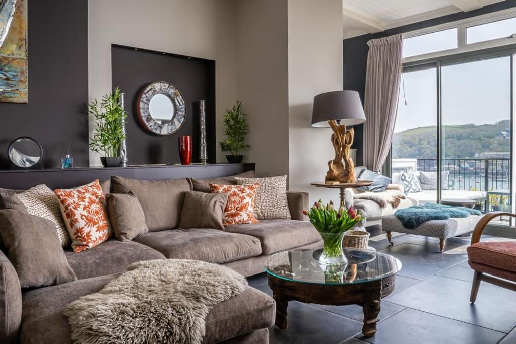 Marners Rock No 3 Apartment Fowey Ngoại thất bức ảnh